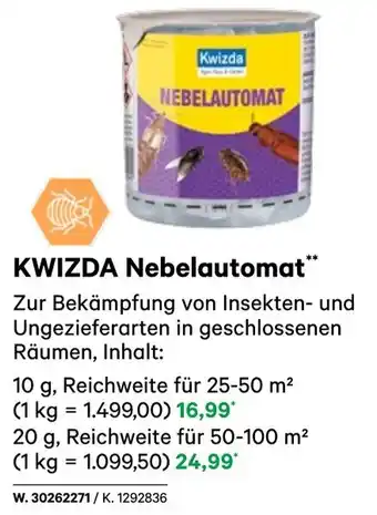 BayWa KWIZDA Nebelautomat Angebot