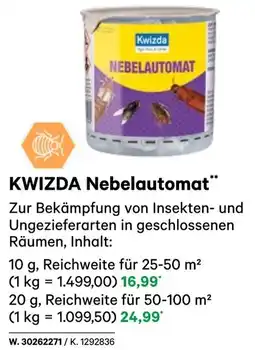 BayWa KWIZDA Nebelautomat Angebot