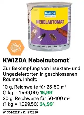 BayWa KWIZDA Nebelautomat Angebot