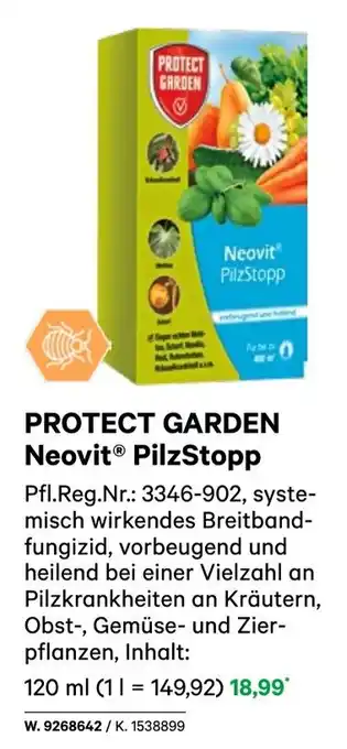 BayWa PROTECT GARDEN Neovit PilzStopp Angebot