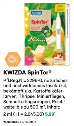 BayWa KWIZDA SpinTor Angebot