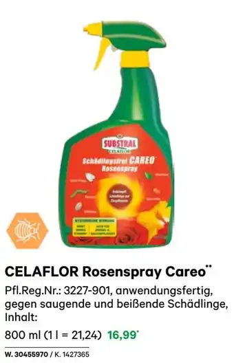 BayWa CELAFLOR Rosenspray Careo Angebot