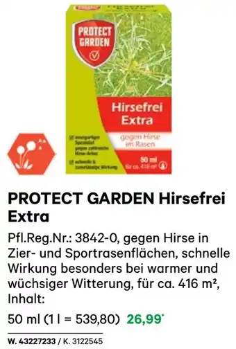 BayWa PROTECT GARDEN Hirsefrei Extra Angebot