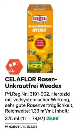 BayWa Celaflor rasen- unkrautfrei weedex Angebot