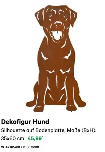 BayWa Dekofigur Hund Angebot