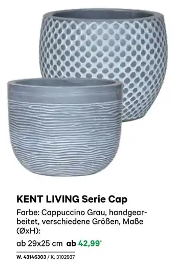 BayWa KENT LIVING Serie Cap Angebot