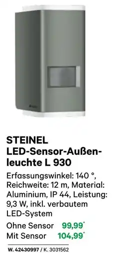 BayWa LED-Sensor-Außen- leuchte L 930 Angebot