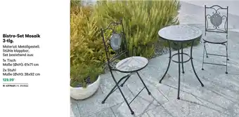 BayWa Bistro-Set Mosaik Angebot