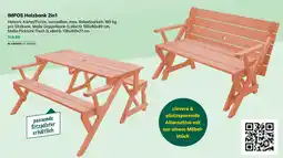 BayWa Holzbank 2in1 Angebot