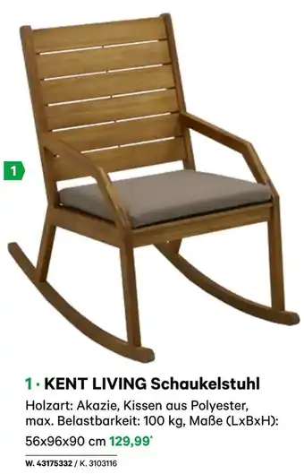 BayWa KENT LIVING Schaukelstuhl Angebot