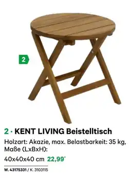 BayWa KENT LIVING Beistelltisch Angebot