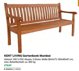 BayWa Gartenbank Mumbai Angebot