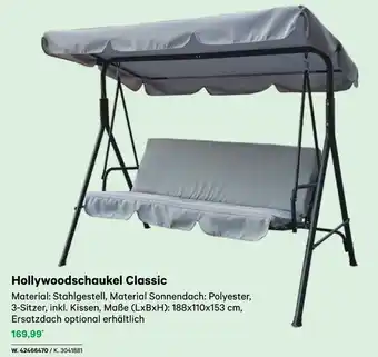 BayWa Hollywoodschaukel Classic Angebot