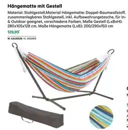 BayWa Hängematte mit Gestell Angebot