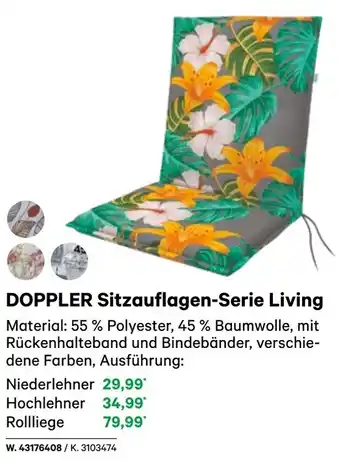 BayWa DOPPLER Sitzauflagen-Serie Living Angebot