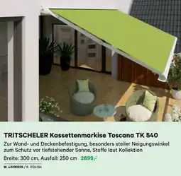 BayWa TRITSCHELER Kassettenmarkise Toscana TK 540 Angebot