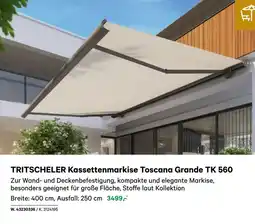 BayWa TRITSCHELER Kassettenmarkise Toscana Grande TK 560 Angebot