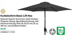 BayWa Kurbelschirm Basic Lift Neo Angebot