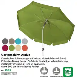 BayWa Gartenschirm Active Angebot