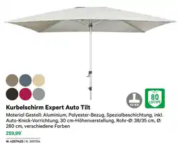 BayWa Kurbelschirm Expert Auto Tilt Angebot