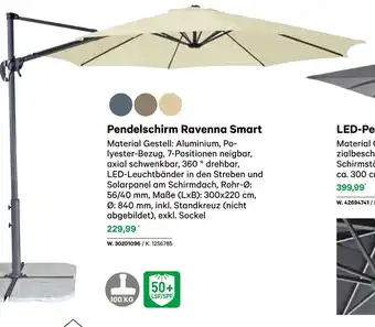 BayWa Pendelschirm Ravenna Smart Angebot