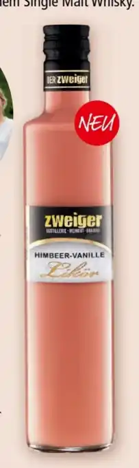 Interspar Zweiger Himbeer-Vanille-Likör Angebot