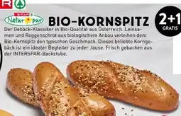 Interspar Spar Natur pur Bio-Kornspitz Angebot