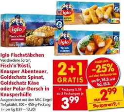 Interspar Iglo Fischstäbchen Angebot