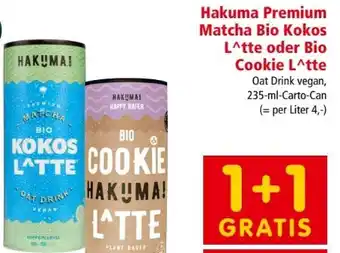 Interspar Hakuma Premium Matcha Bio-Kokos-Latte Angebot