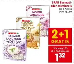 Interspar Spar Basmati Reis Angebot