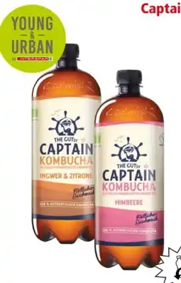 Interspar The Gutsy Captain Kombucha Bio-Tee Himbeere Angebot