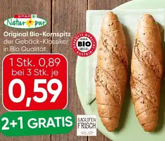 Spar Spar Natur pur Original Bio-Kornspitz Angebot