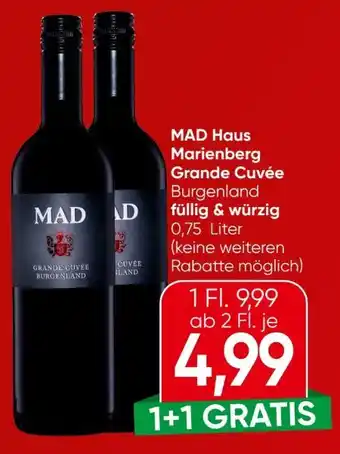 Spar Mad Haus Marienberg Grand Cuvée Angebot