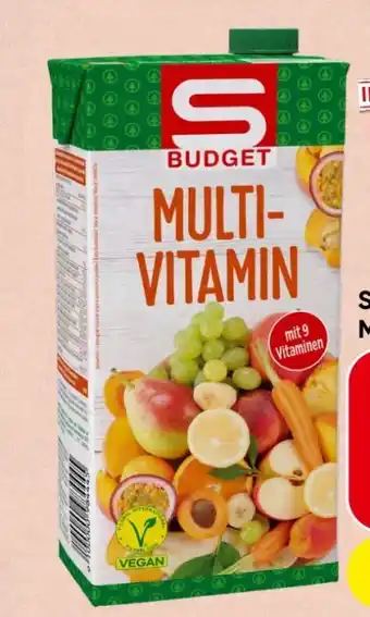 Spar S Budget Multivitaminsaft Angebot