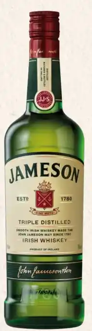 Spar Jameson Irish Whiskey Angebot