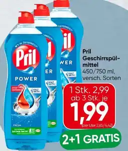 Spar Pril Geschirrspülmittel Angebot