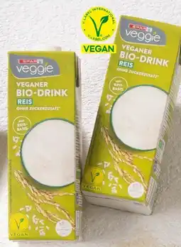 Eurospar Spar Veggie Veganer Bio-Reisdrink Angebot