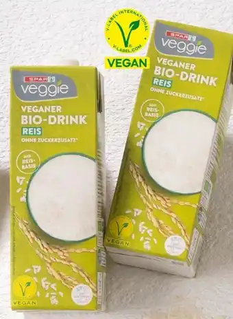 Eurospar Spar Veggie Veganer Bio-Reisdrink Angebot