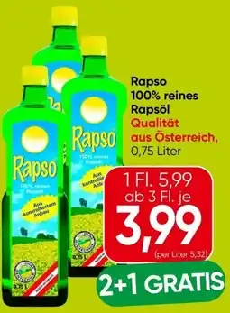 Eurospar Rapso Rapsöl Angebot