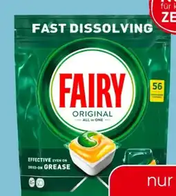 Eurospar Fairy Original All-in-One Spülmaschinen-Tabs Angebot