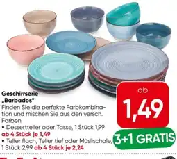 Eurospar Geschirrserie Barbados Angebot