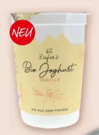 Interspar Ziefer's Bio-Joghurt Vanille Angebot