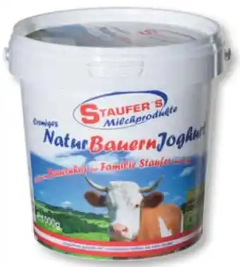 Unimarkt Hofmolkerei Staufer Bauernjoghurt Natur Angebot