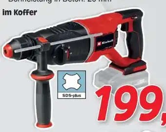 Zgonc Einhell Akku-Bohrhammer TP-HD 18/26 D Li BL Solo Angebot