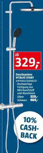 Bauhaus Grohe Duschsystem Vitalio Start Angebot