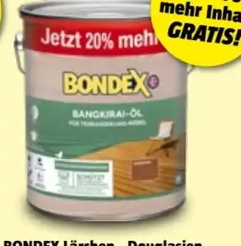 Bauhaus Bondex Lärchen-Öl Angebot