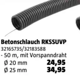 Bauhaus Betonschlauch RKSSUVP Angebot