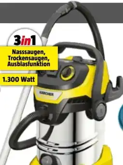 Bauhaus Kärcher Nasstrockensauger WD 6 PSV-30/6/22/T Angebot