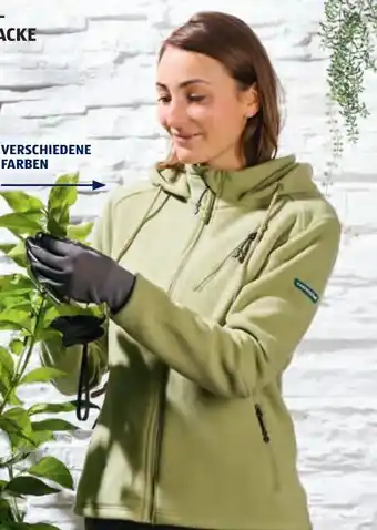 Hofer Gardenline Damen-Arbeits-Fleecejacke Angebot