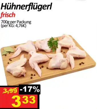 Wurstico Hühnerflügerl frisch Angebot